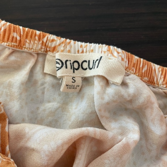 ☀️🍊 Ripcurl Front Tie Tube Top -S 🍊☀️ - Picture 2 of 4